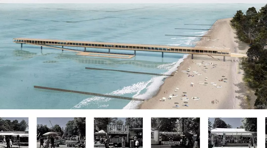 Wyróżnienie (ex aequo), „Krajobraz zmian. Kształtowanie scenerii nadmorskiej miejscowości Mielno”
