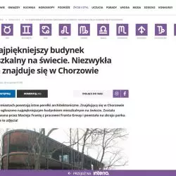 fragment artykułu o Villi Reden (proj.: Franta Group) opublikowanego na portalu kobieta.interia.pl
