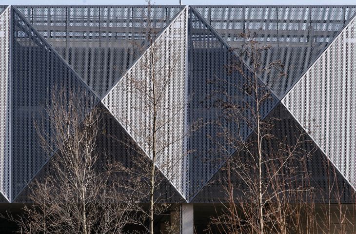 Perforated sheets a symbol of modern architecture