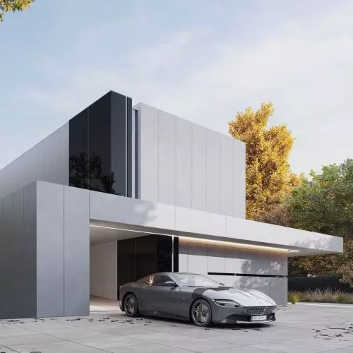 Dom inspirowany wyjątkowym modelem Ferrari