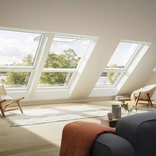 Zestawy okienne VELUX – więcej światła i panoramiczny widok