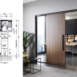 Flexible H ze stałym panelem szklanym