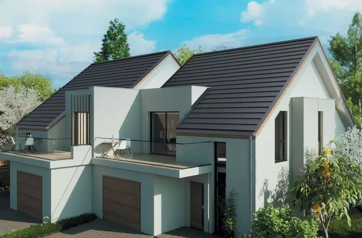 Nel metal roofing tile with recommendation of Polish Roofers Association