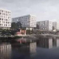 Osiedle przy ulicy Białowieskiej we Wrocławiu