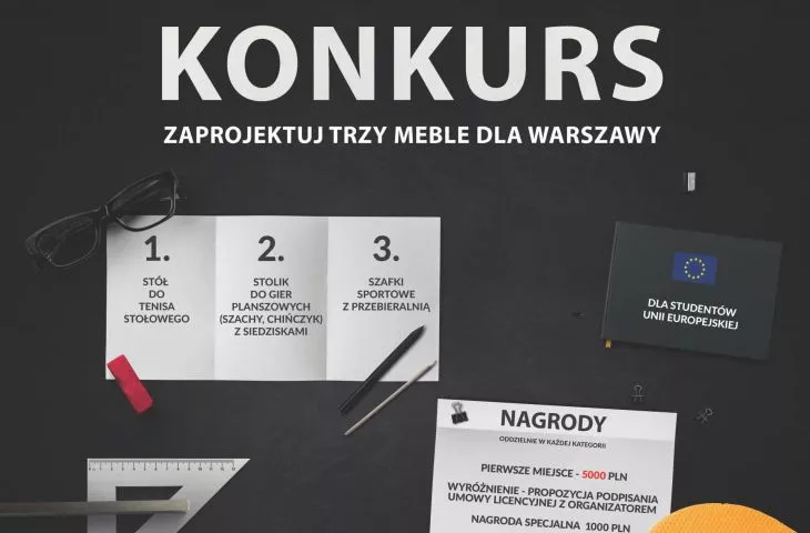 Konkurs „Meble Sportowe dla Warszawy”