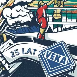 Mural z okazji 25-lecia firmy VEKA
