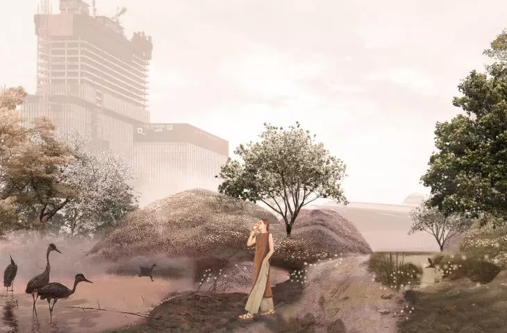 Nature in place of a parking lot! Design of a green enclave in the Culture Zone in Katowice