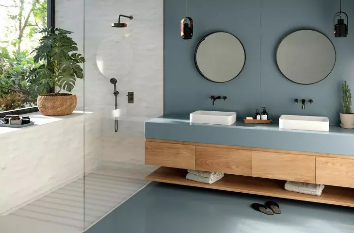 Why are Cosentino materials ideal for bathrooms?