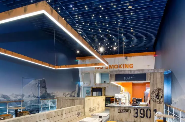 Acoustic tiles from Knauf Celiling Solution - comprehensive solutions for modern interiors