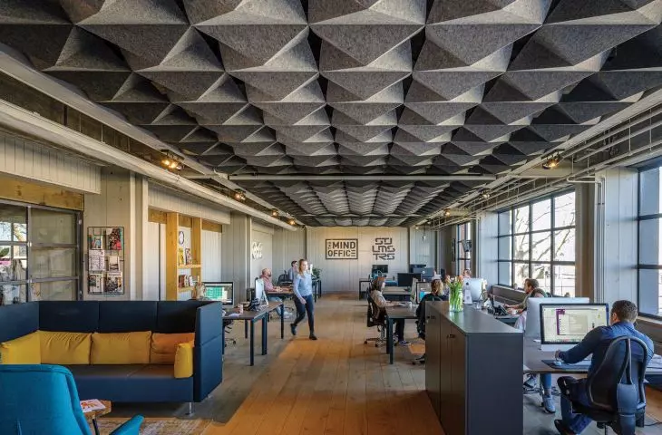 Sufity Hunter Douglas Architectura – unikatowe w wyglądzie, o wyjątkowych właściwościach akustycznych