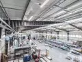 Hala produkcyjna w technologii ram spawanych ze środnikiem trapezowym