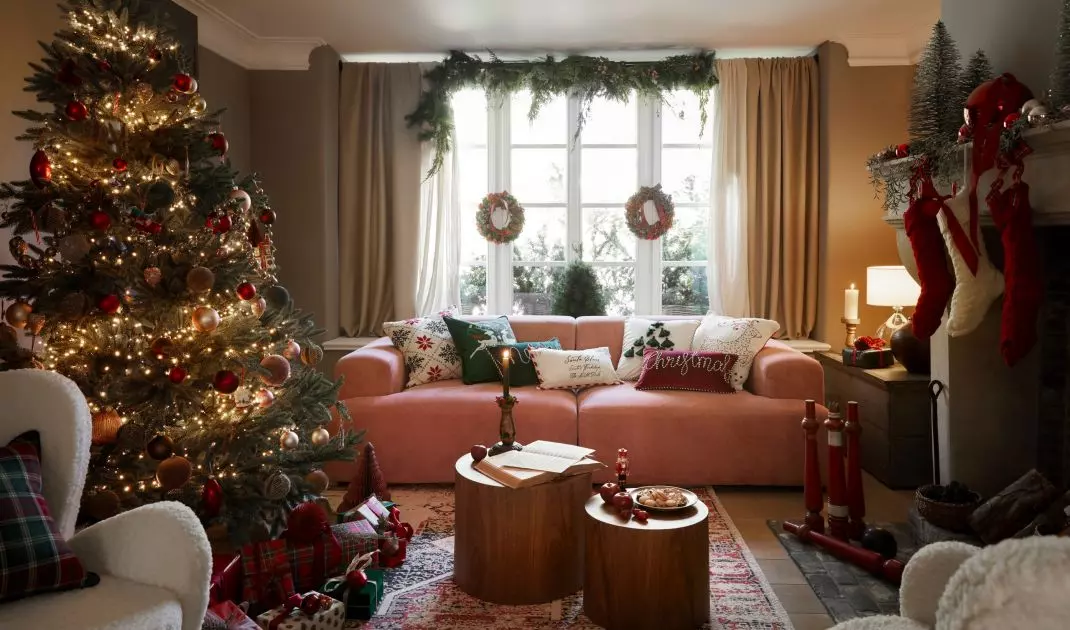 Christmas interior design