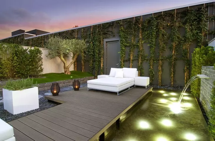 Twinson terrace - an ecological alternative to stone or natural wood