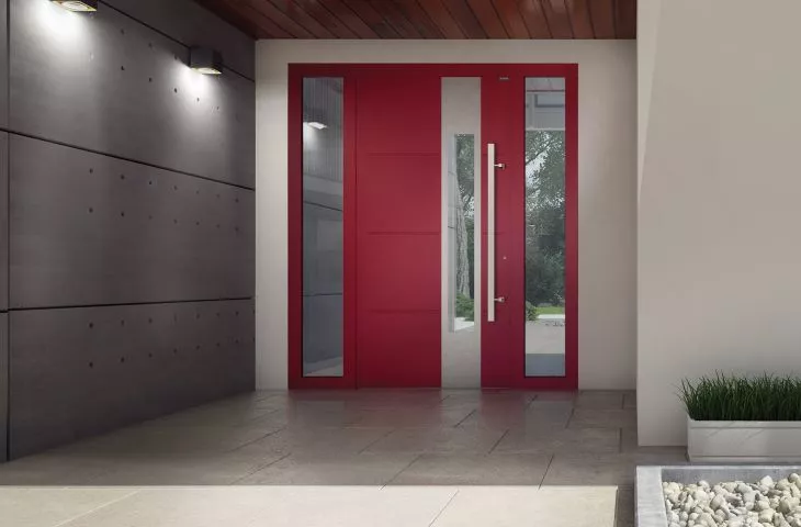 Aluminiowe drzwi zewnętrzne CREO