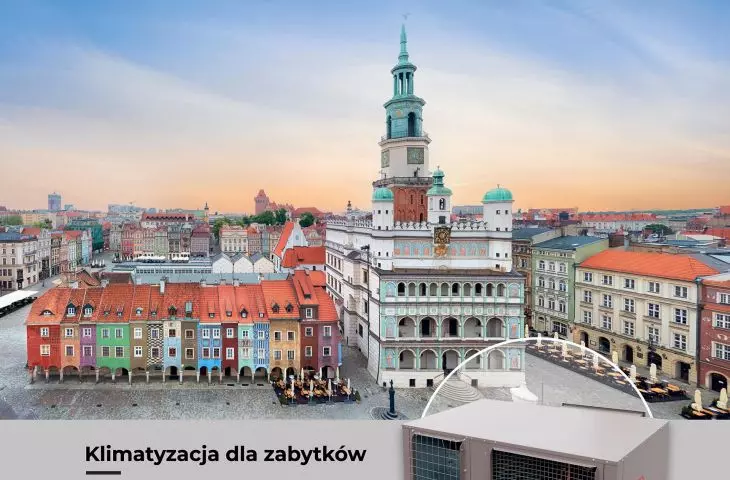 System klimatyzacji do zabytków Rotenso RVF V-Stage