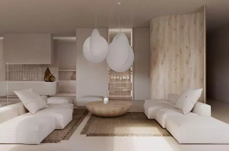 Apartament nad oceanem inspirowany filozofią Organic Shelter