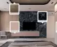 Zdjęcie pokoju hotelowego po rewitalizacji folią architektoniczną 3M Di-Noc