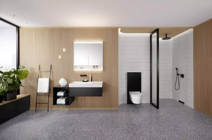 How to design the perfect bathroom. 100% Geberit