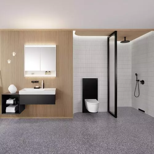 How to design the perfect bathroom. 100% Geberit