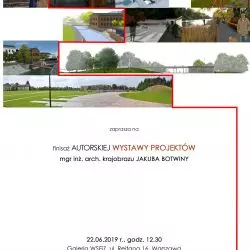 Zaproszenie na finisaż prac Jakuba Botwiny