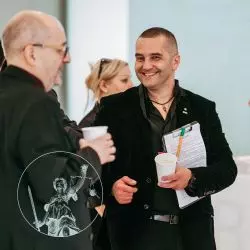 Piotr Chuchacz ( w środku) — Przewodniczący Rady Małopolskiej Okręgowej Izby Architektów