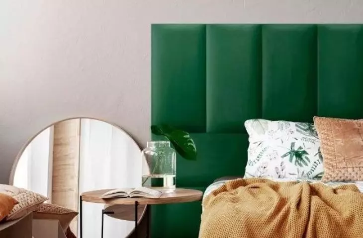 Wrap your walls with upholstered panels
