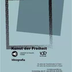 Plakat wystawy „Sztuka wolności”