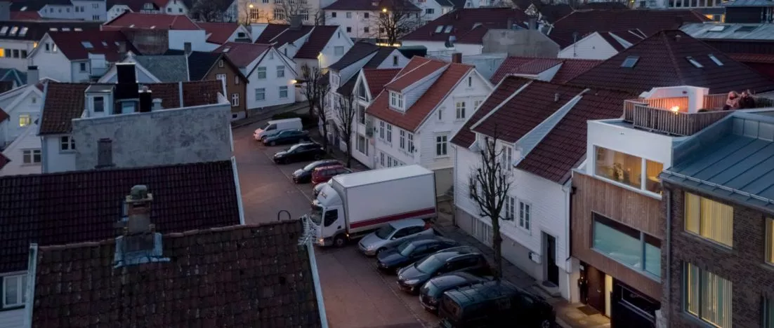 Miejski dom jednorodzinny projektu Austigard Arkitektur