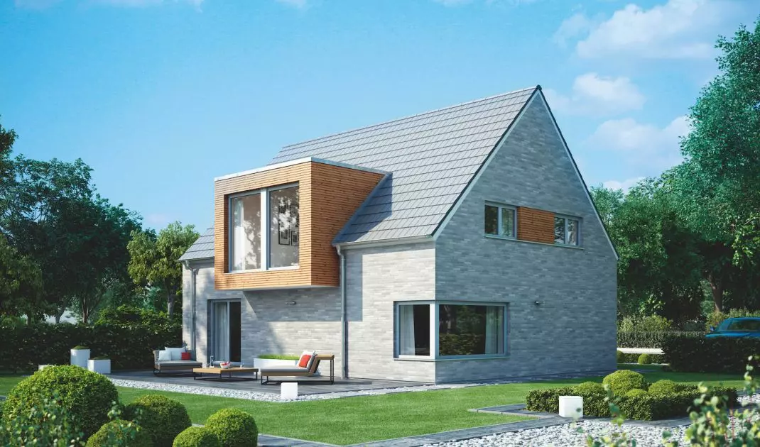 Bergamo flat roof tile - Roben