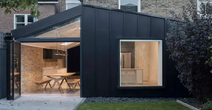 „Folded House” projektu architektów z pracowni Proctor & Shaw