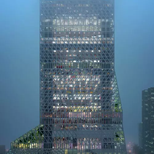Miejskie centrum kultury w Futian w Shenzhen