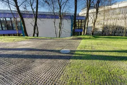 Droga pożarowa z kratki geoSYSTEM G5max