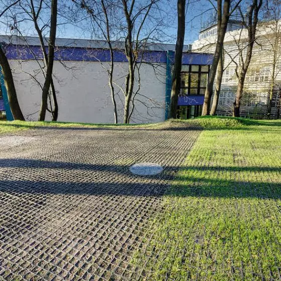 Droga pożarowa z kratki geoSYSTEM G5max