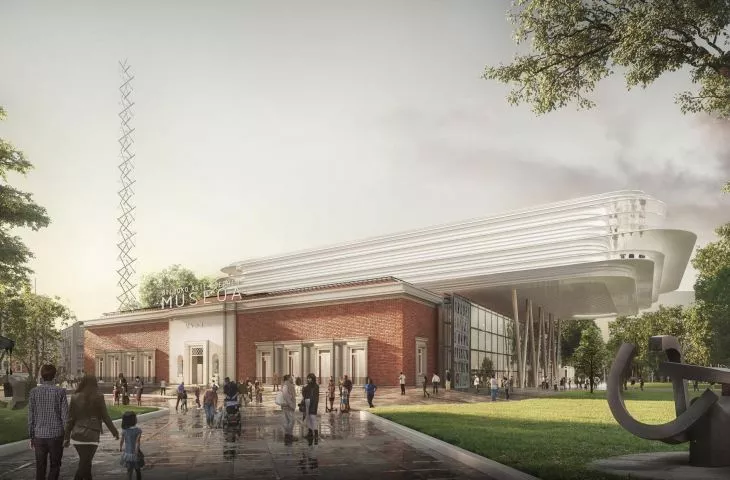 Zwycięski projekt rozbudowy Muzeum Sztuk Pięknych w Bilbao