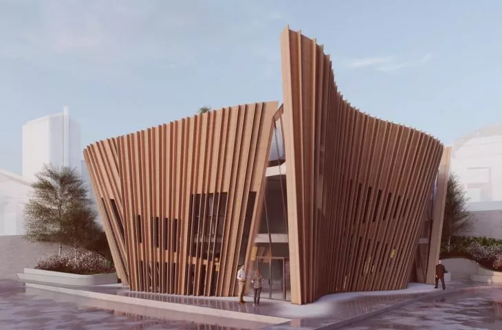 Maggie’s Centre w Londynie, proj.: Daniel Libeskind