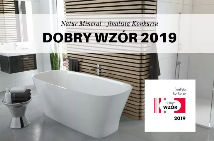 Wanna Natur Mineral w finale konkursu Dobry Wzór 2019