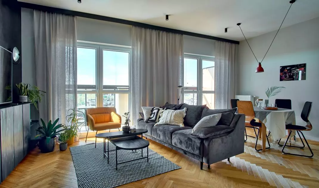 Apartment designed by Karolina Pogorzelska