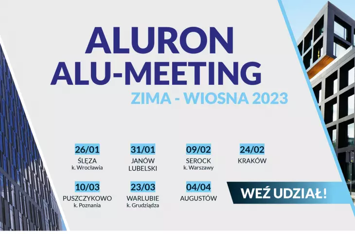 ALU-MEETING – nowy cykl szkoleniowy od Aluronu!