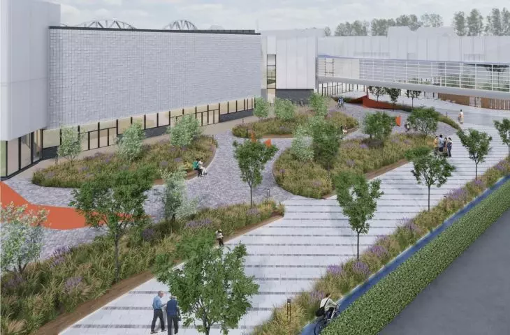 „Zielona rzeka” spłynie po zboczu. Miastotwórczy skrót w centrum Poznania