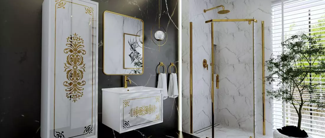 Designer bathroom furniture from Sanitti - collections with soul and character