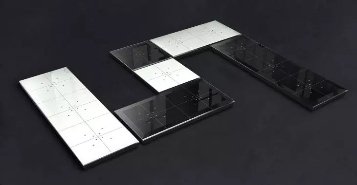 Elegancja zamknięta w szkle – stwórz swój układ domino