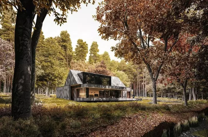 ECLIPSE PROJECT, czyli projekt domu, w którym główną rolę odgrywa cień