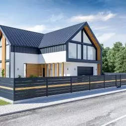 VARIANTE – nowoczesne i eleganckie ogrodzenie posesji