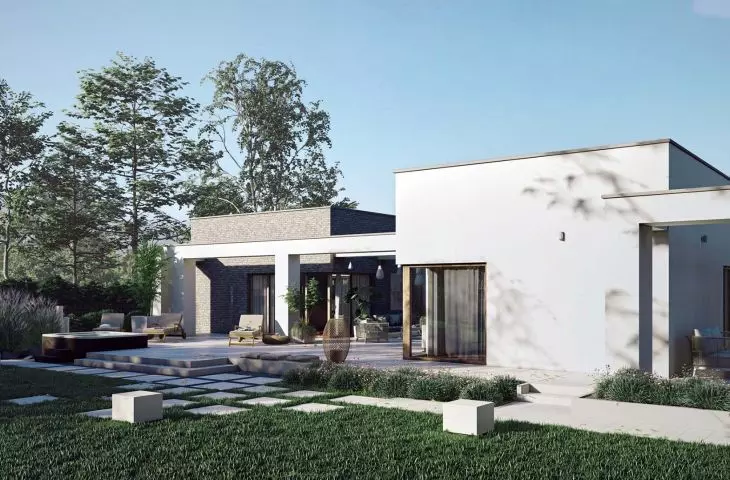 Płyta Gigante Grande LUSTRIA kolor bianco crema, palisada grande LUSTRIA crema