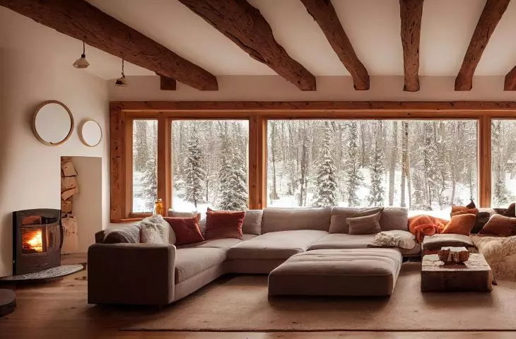 Wood - a patent for a cozy interior