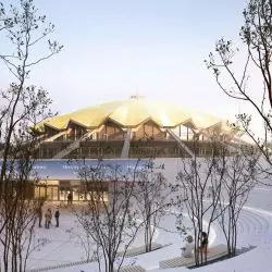 Hala widowiskowo-sportowa Arena w Poznaniu po przebudowie, wizualizacja
