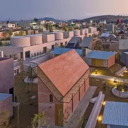 masterplan osielda w Apan, Hidalgo, Meksyk, proj.: MOS architects