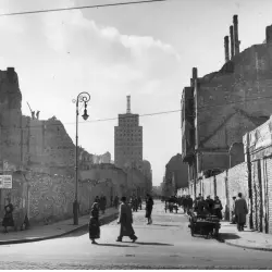 Zniszczona Warszawa
