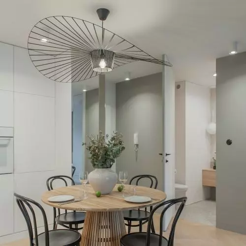 Minimalist apartment in Poznań's Wilda district