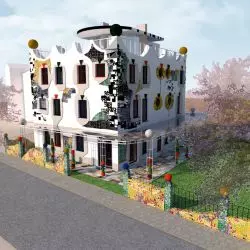 Dom dla Bezdomnych w Jaworznie, projekt inspirowany twórczością Hundertwassera